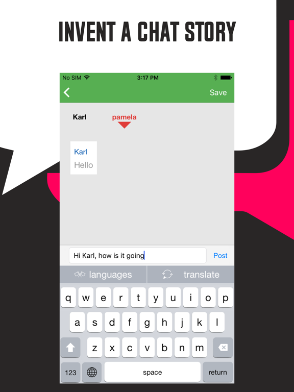 Screenshot #4 pour CHAT STORIES VIDEO MAKER pro