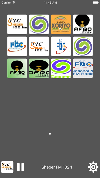 Screenshot #1 pour Radio Ethiopia - All Radio Stations