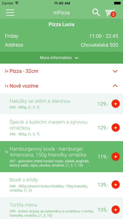 Pizza Lucia Markvartice screenshot-3