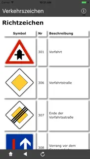 verkehrszeichen de iphone bildschirmfoto 2