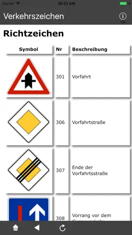 Game screenshot Verkehrszeichen DE apk