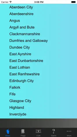 Game screenshot Scotland Council Maps and Capitals hack