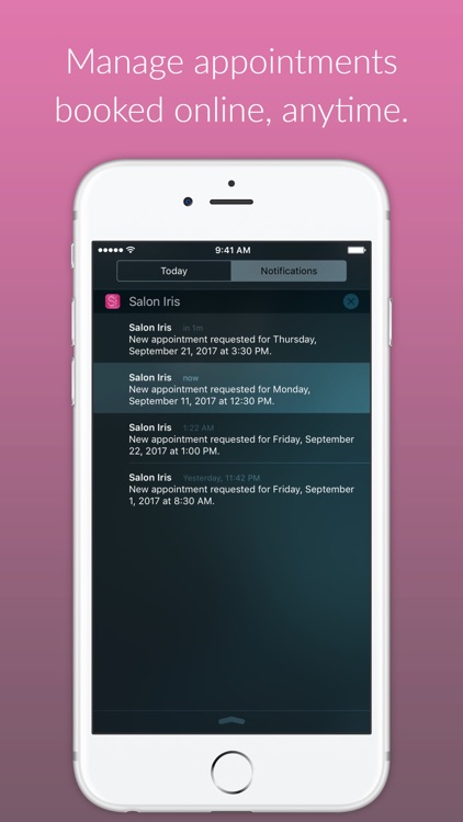 Salon Iris - Salon Appointment Book & POS Software