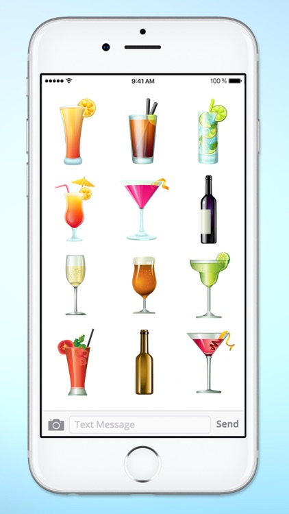 Lets Get A Drink Bar & Cocktail Sticker Pack screenshot-4