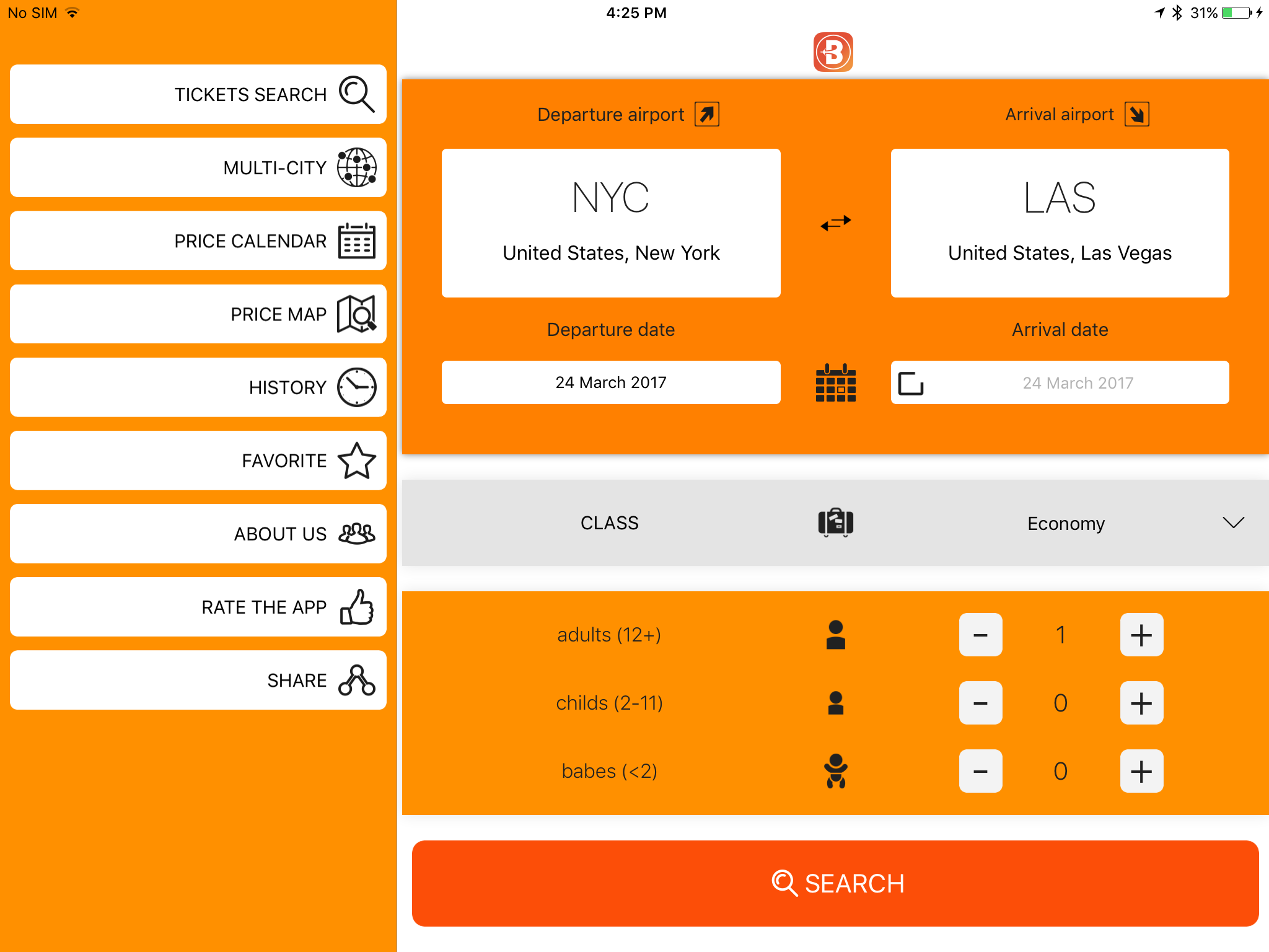 BookAir: Сheap Flights & Airfare Deals screenshot 6