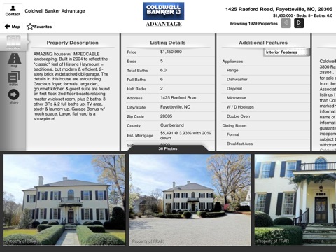 Fayetteville Homes for Sale for iPad screenshot 4