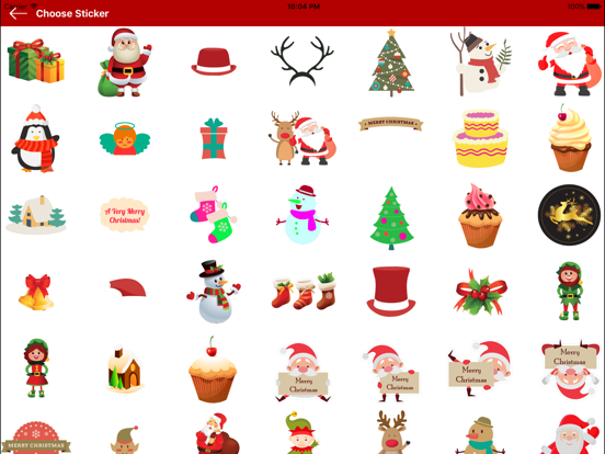 Christmas Backgrounds - Photo Editor iPad screenshot