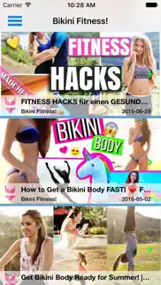 how to get your bikini body fitness videos iphone screenshot 4