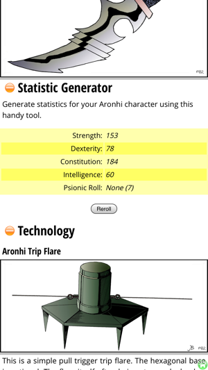 FSpaceRPG Aronhi alien profile(圖2)-速報App