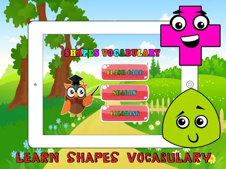 Shapes Vocabulary Learning Game for Preschool Kids