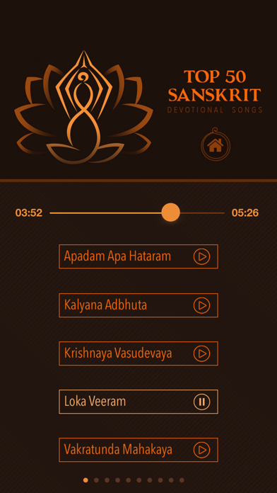 How to cancel & delete Top 50 Sanskrit Devotional Songs from iphone & ipad 3