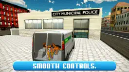 Game screenshot Police Dog Transport Truck & Minivan Drive apk