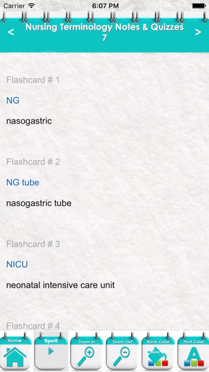 Nursing Terminology 470 Flashcards & Quizzes screenshot-4