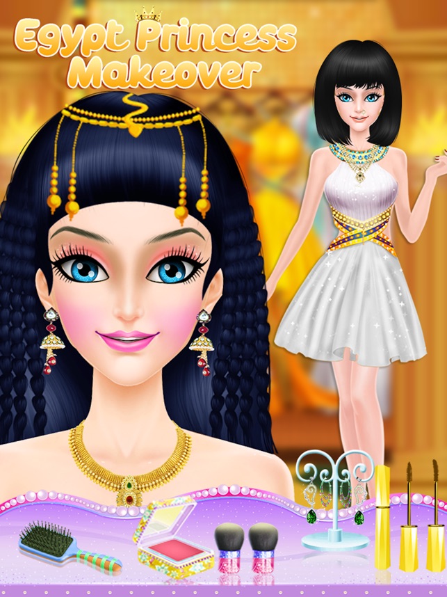 Egypt Princess Salon Games On