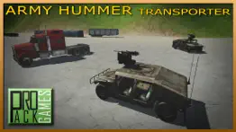 army hummer transporter truck driver - trucker man iphone screenshot 2