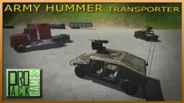 Game screenshot Army Hummer Transporter Truck Driver - Trucker Man apk