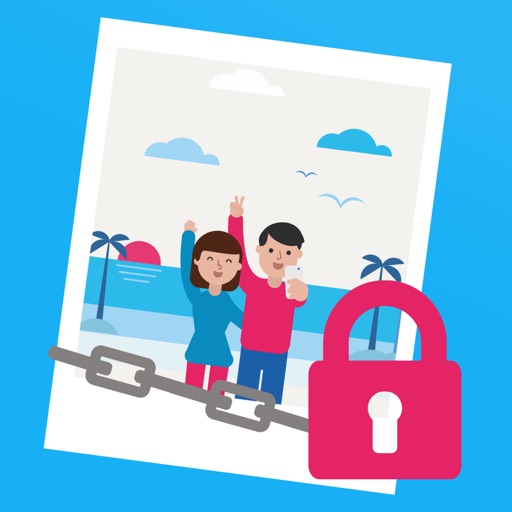 قفل الصور والفيديو - حماية الصور والفيديو بكلمة سر app icon