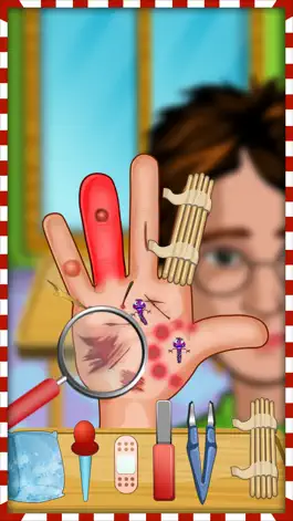 Game screenshot рождество знаменитость рука врач & makeover салон mod apk