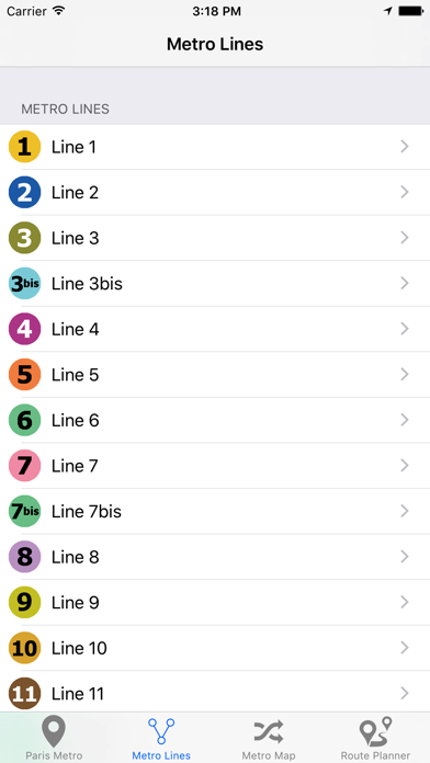 Screenshot #3 pour Paris Metro