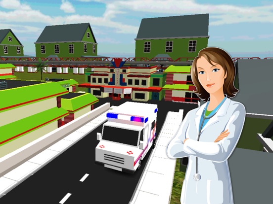 Screenshot #5 pour Ambulance Simulator Duty Drive :Pet Rescue 3D 2017