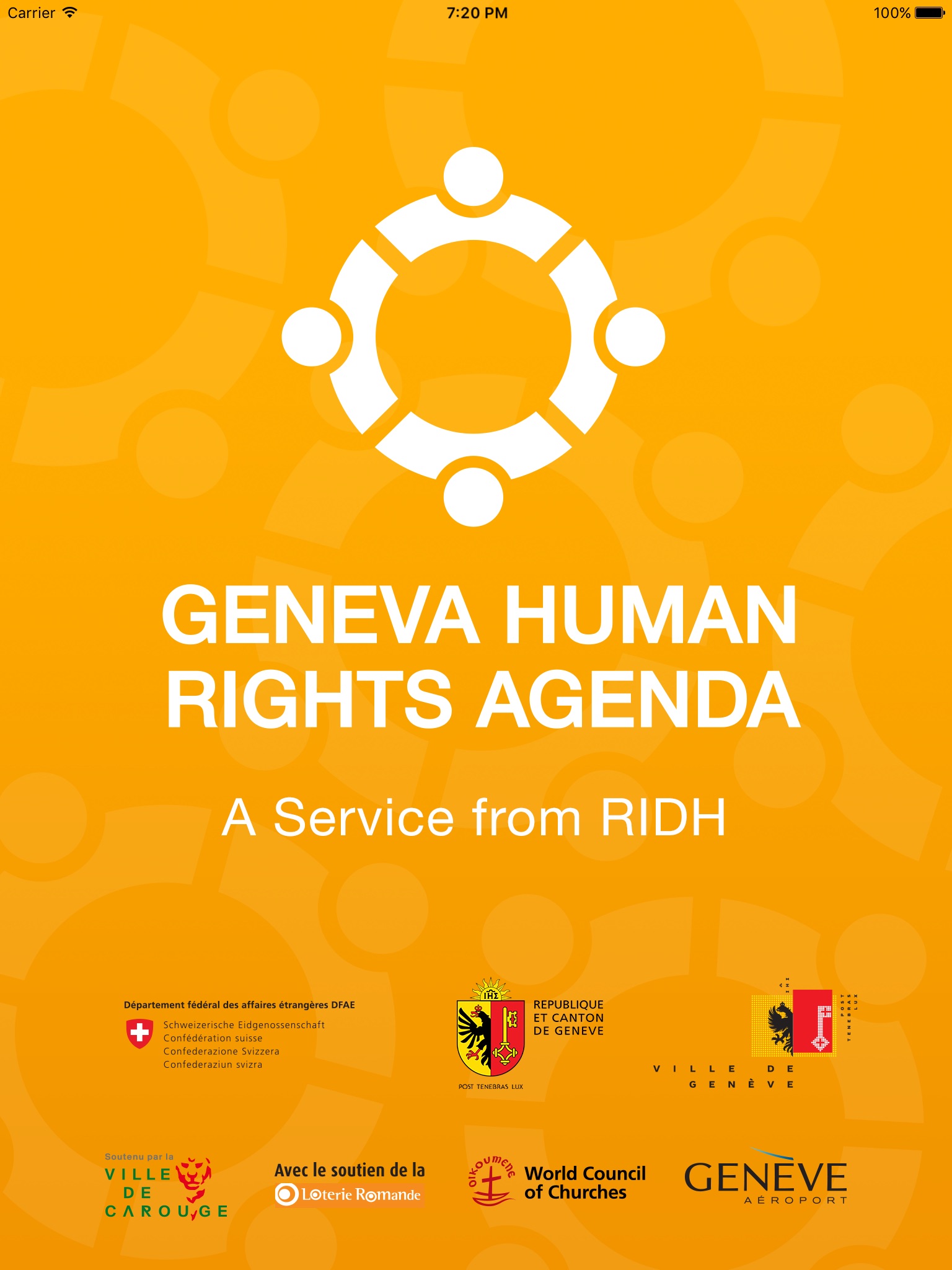 Geneva Human Rights Agenda screenshot 3