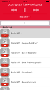 200 Radios Schweiz (CH) : Musik, Fußball screenshot