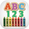 子供のための英語ABC 123アルファベット番号トレース - iPhoneアプリ