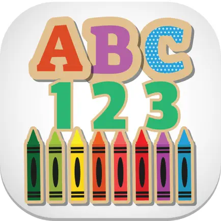 Английский алфавит ABC 123 Номер Трассировка для д Читы