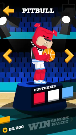Скриншот Mascot Dunks на iPhone 5