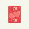 Love - eCard Stickers for iMessage