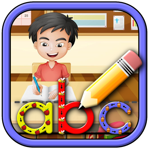 Kids Learn to Write Letters Numbers and Words app icon