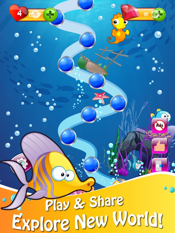 Screenshot #5 pour Fish Fantasy Match 3