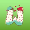 Cute English Characters Stickers