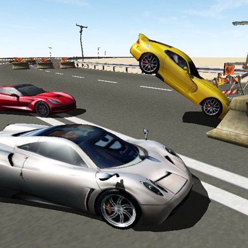 Highway Impossible : Super Car Sprint Race 3D icon