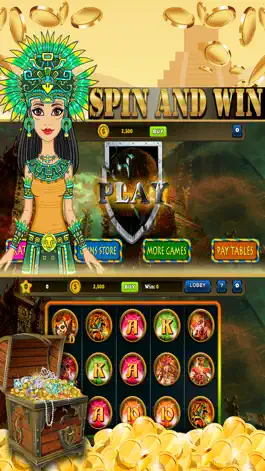 Game screenshot Viva Aztec Warrior Gold Rush - Free Play Slots mod apk
