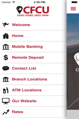 Cheney Federal Credit Union screenshot 2