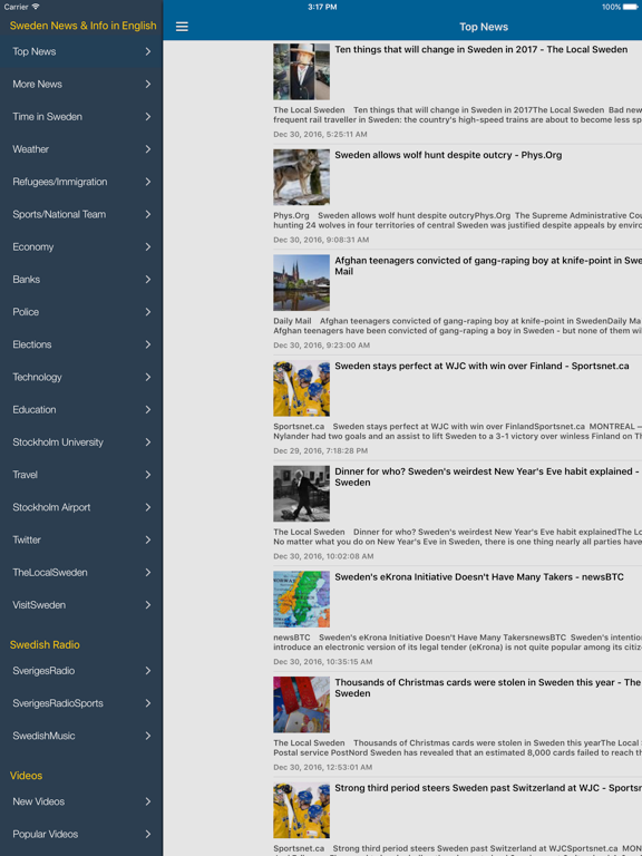 Screenshot #4 pour Sweden News & Swedish Info in English Free