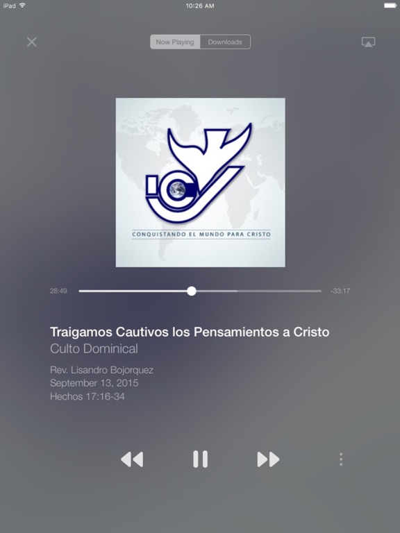 Iglesia Cristiana Josué iPad screenshot 5 - Lifestyle app