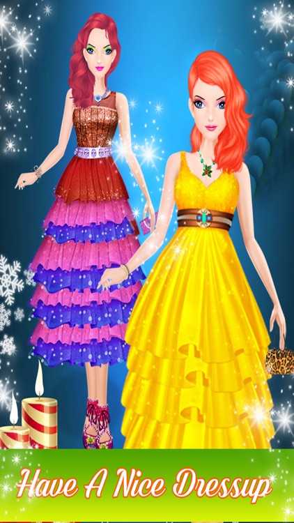 Christmas Hair Salon & Makeover: Girls Games