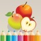 Fruit Coloring Book: Learn to color & draw fruits