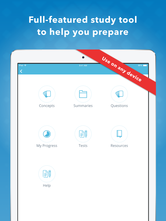 CFP Mastery iPad screenshot 5 - Education app