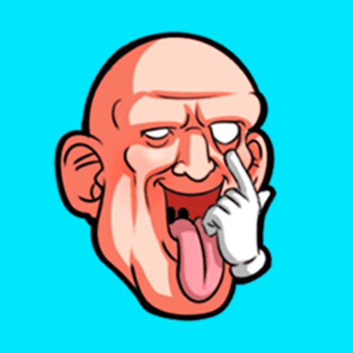 Funny Head Emojis - Stickers!