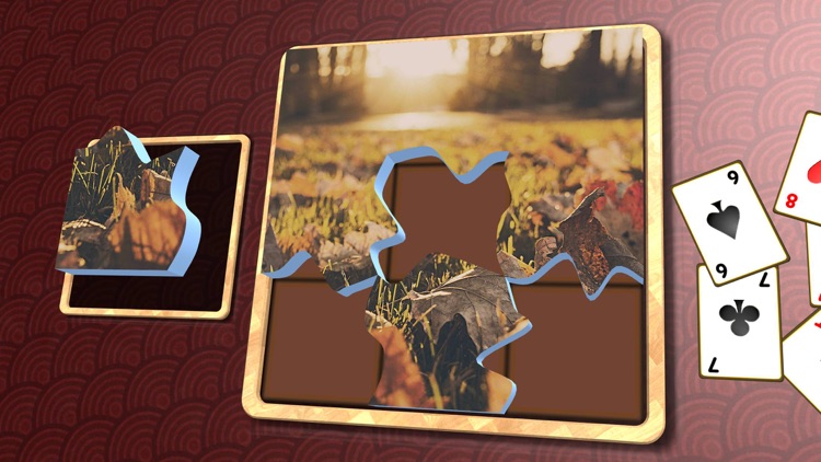 Jigsaw Solitaire Great Outdoors screenshot-3