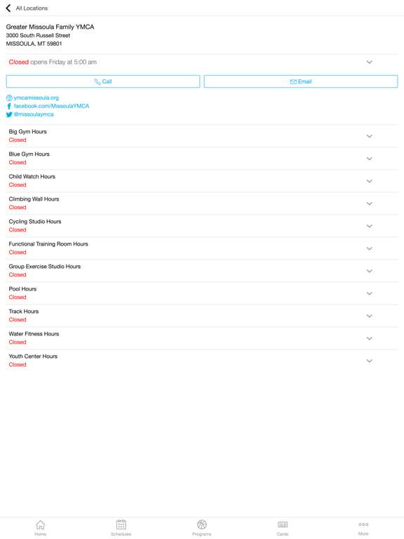 Screenshot #4 pour Missoula Family YMCA
