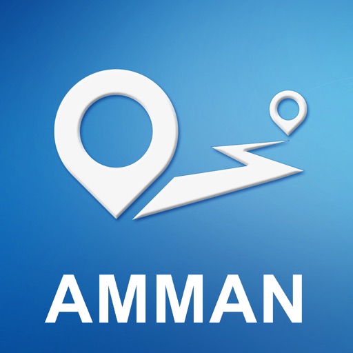 Amman, Jordan Offline GPS Navigation & Maps icon