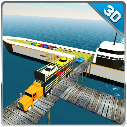 Car Transporter Cruise Ship & Sailing Simulator icon