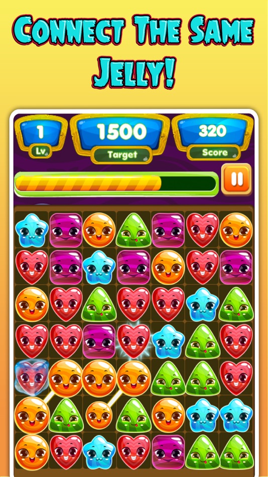 Jelly Blast - A jellies Link Puzzle Games - 1.2 - (iOS)