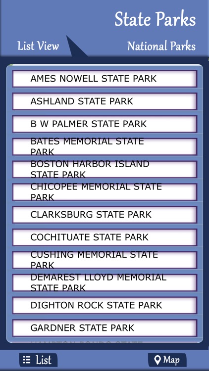 Massachusetts State Parks Offline Guide