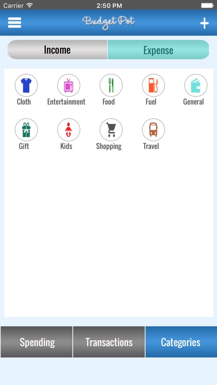 Budget Pot Spending Tracker