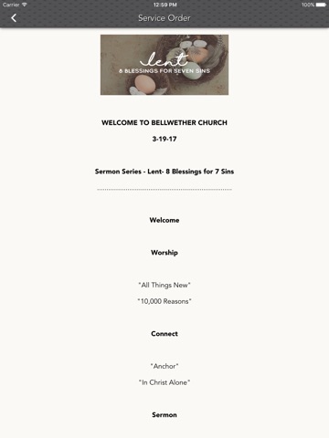 Bellwether Church. screenshot 3